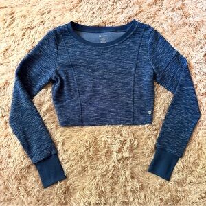 BuffBunny Heathered Blue Top